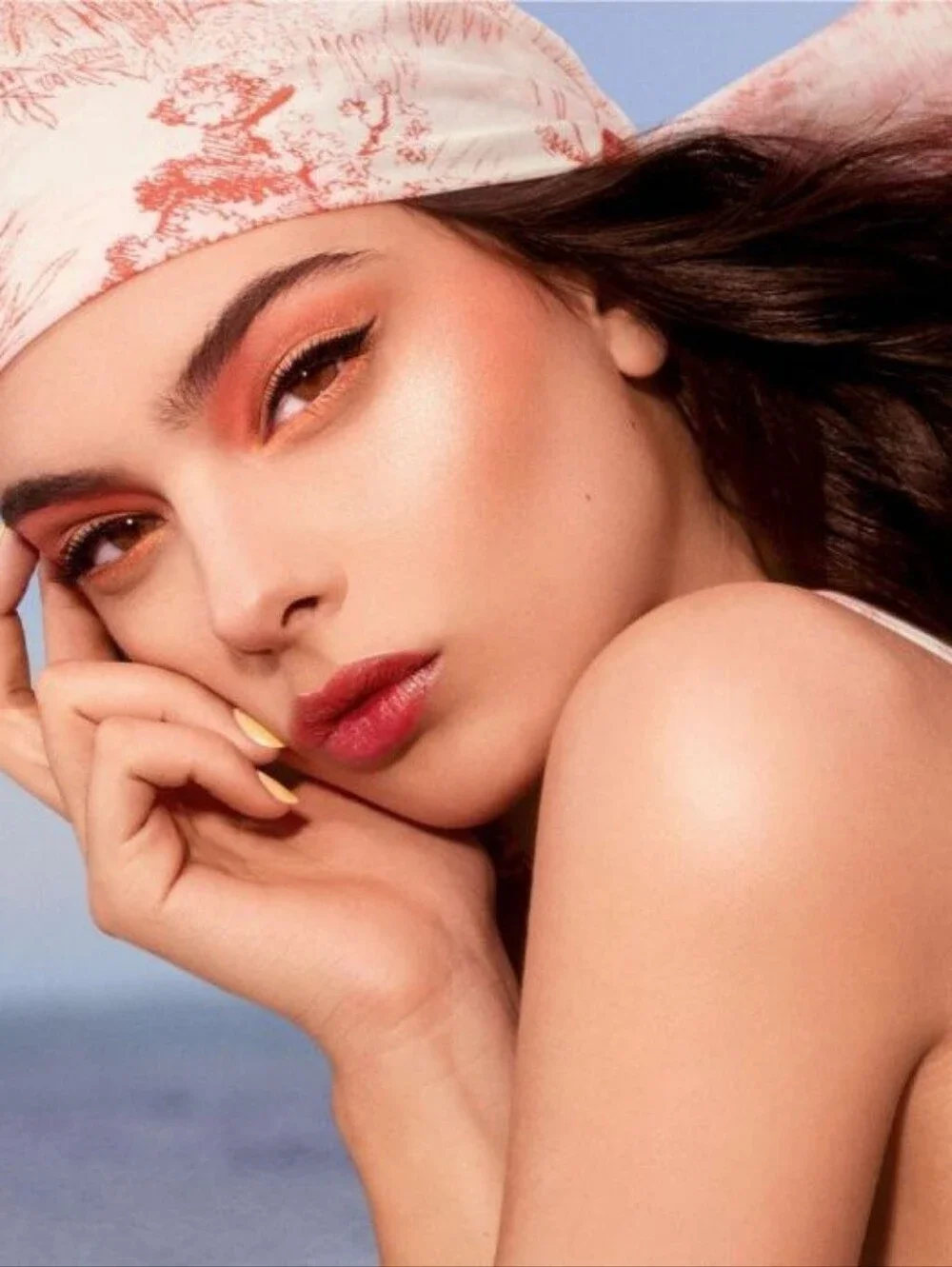 Dior Limited Edition Diovera Print Nude Bronze Glow Coral Bronze Bronzer Blush